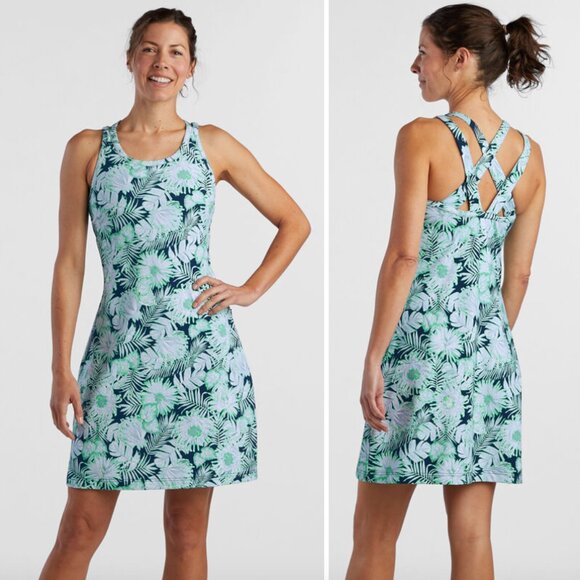 Title Nine Cirque De La Vie Built in Bra Dress - Lanai - Picture 1 of 11